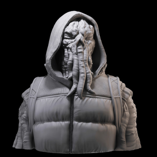 50mm Cosmic Horror, Resin Model Bust Kit, Mythology Theme, Unassembled and Unpainted