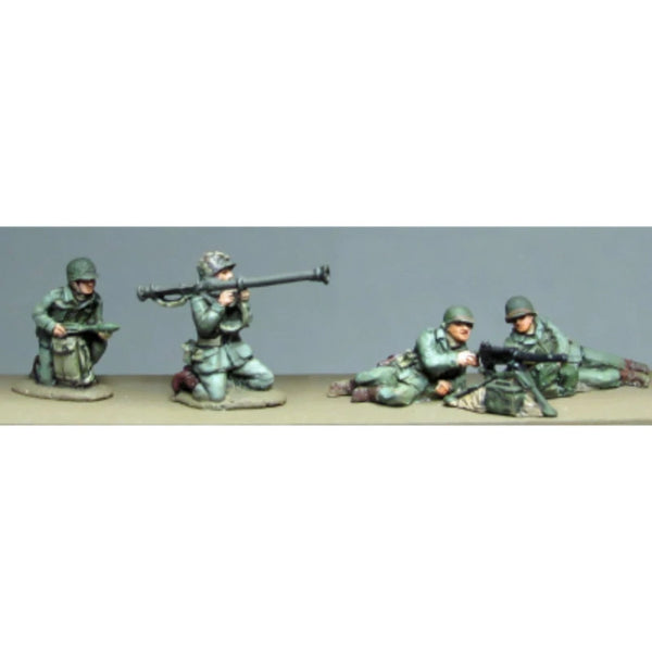 1/72 WWII U.S. Army Soldiers, 7 Figures, Resin Model Figure Kit, Unassembled and Unpainted