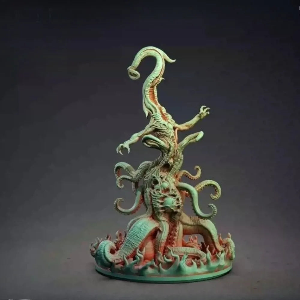 Cthulhu Tentacled Elder God, Resin Model Figure Kit, Fantasy Theme, Unassembled and Unpainted