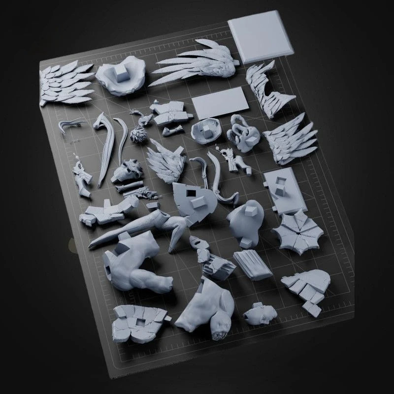Shadow Witch, Resin Model Figure Kit, Fantasy Theme, Unassembled and Unpainted