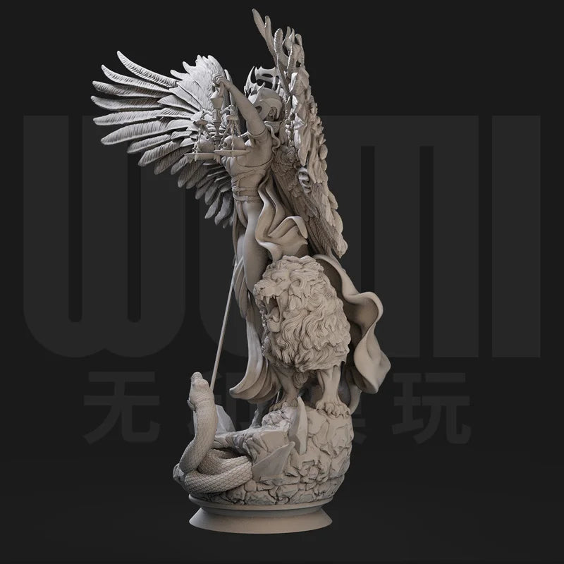 1/24 Goddess of Justice, Resin Model Figure Kit, Mythology Theme, Unassembled and Unpainted