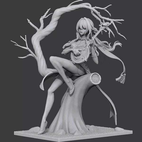 180mm Ruanmei Fantasy Character, Resin Model Figure Kit, Fantasy Theme, Unassembled and Unpainted