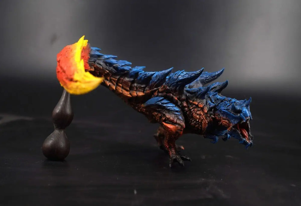 150mm Crested Dragon with Segmented Wings, Resin Model Figure Kit, Fantasy Theme, Unassembled and Unpainted
