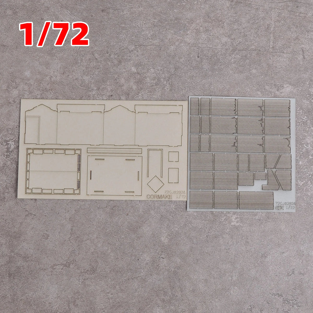 1/35 Rural Civilian Architecture, Resin Model Diorama Kit, Historical Theme, Unassembled and Unpainted
