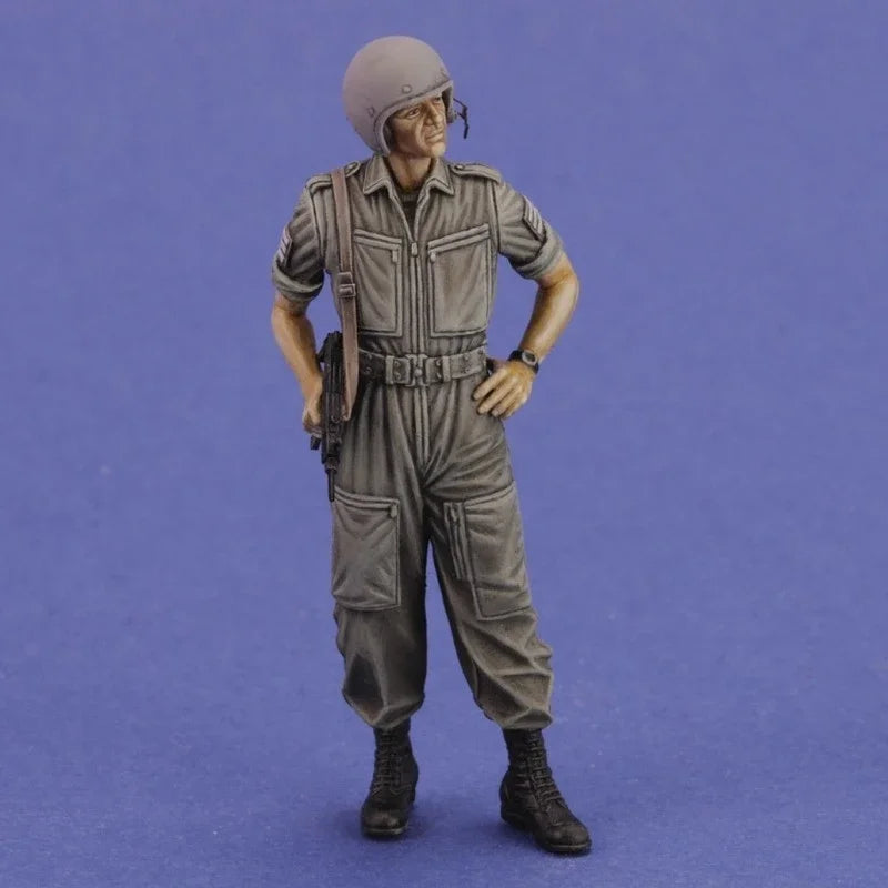 1/35 Modern IDF Tanker Crewman, Resin Model Figure Kit, Unassembled and Unpainted