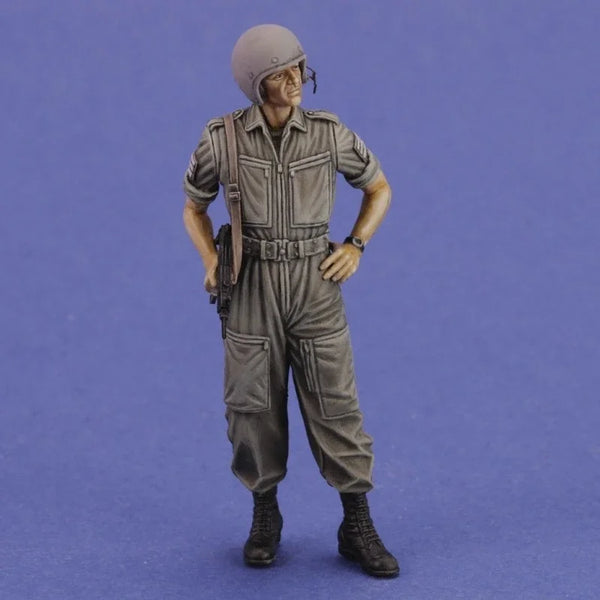 1/35 Modern IDF Tanker Crewman, Resin Model Figure Kit, Unassembled and Unpainted