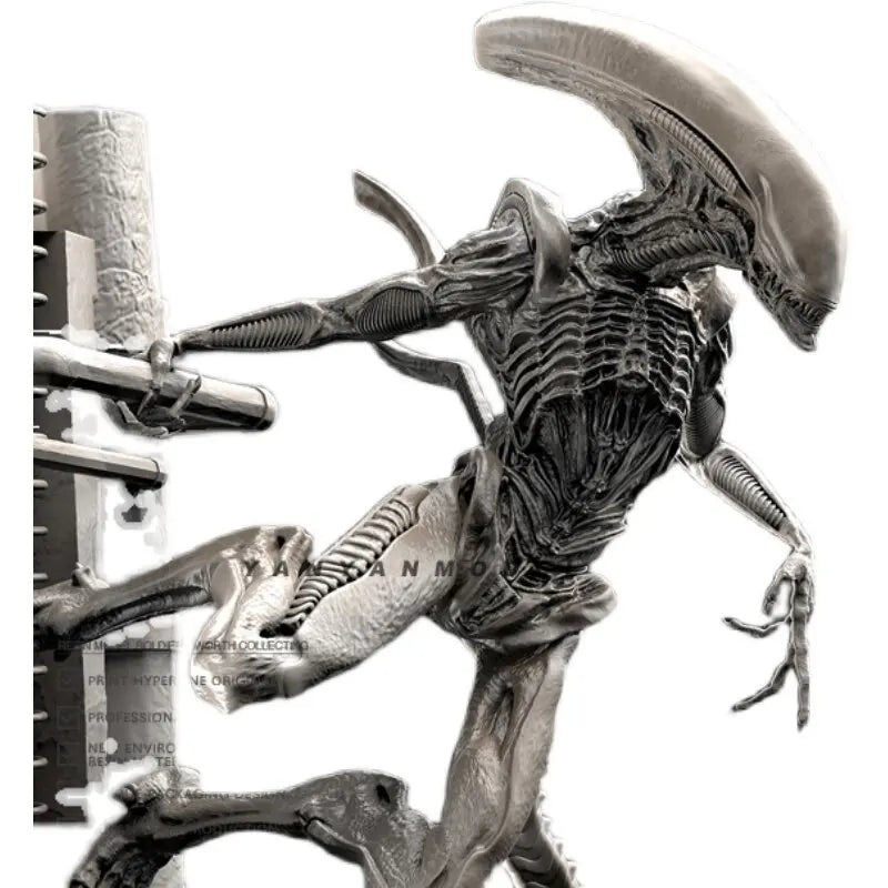 Alien Soldier, Resin Model Figure Kit, Sci-Fi Theme, Unassembled and Unpainted