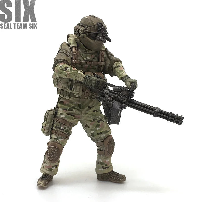 1/35 Modern Navy SEAL, 4 Figures, Resin Model Figure Kit, Unassembled and Unpainted