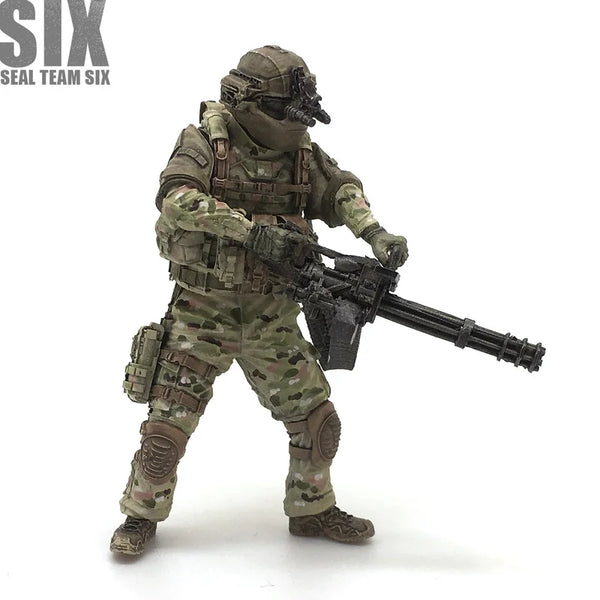 1/35 Modern Navy SEAL, 4 Figures, Resin Model Figure Kit, Unassembled and Unpainted