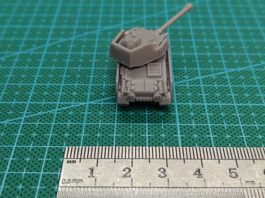 1/144 Scale Turán III 44M Tank MODEL KIT