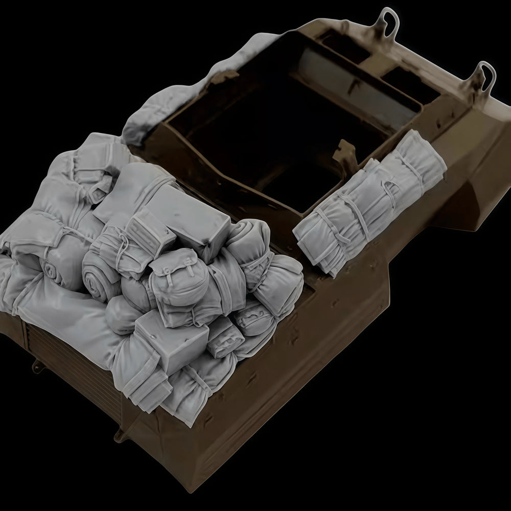 1/35 Modern Armored Personnel Carrier, Resin Model Vehicle Kit, Unassembled and Unpainted
