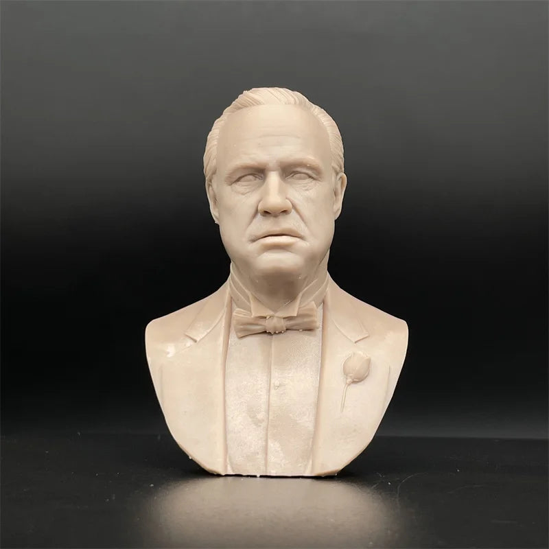 1/10 Cold War Godfather, Resin Model Bust Kit, Unassembled and Unpainted