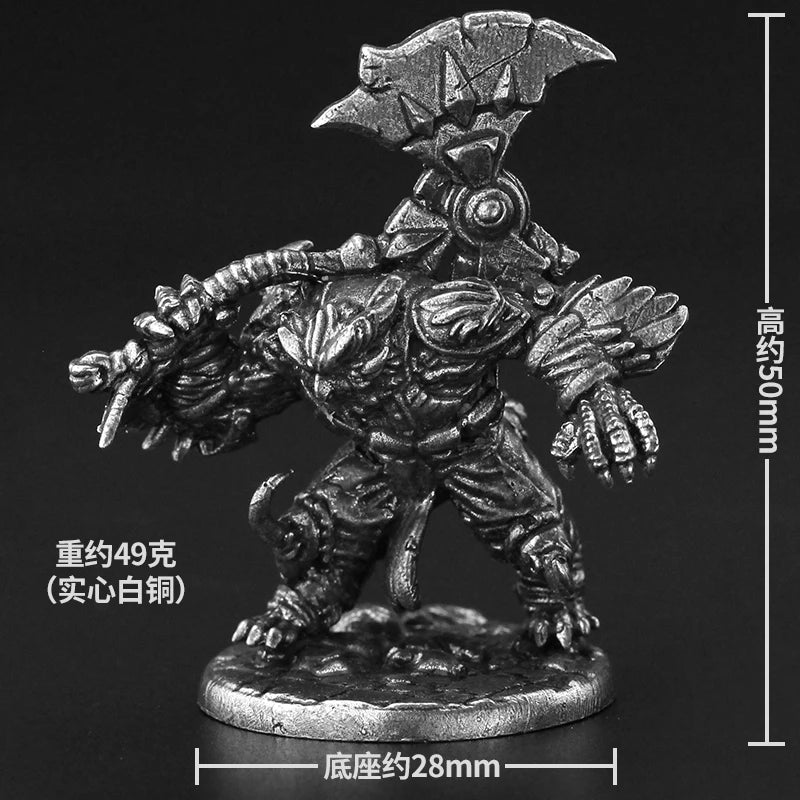 35mm Night Owl Force Demon Warriors, 6 Figures, Resin Model Figure Kit, Fantasy Theme, Unassembled and Unpainted