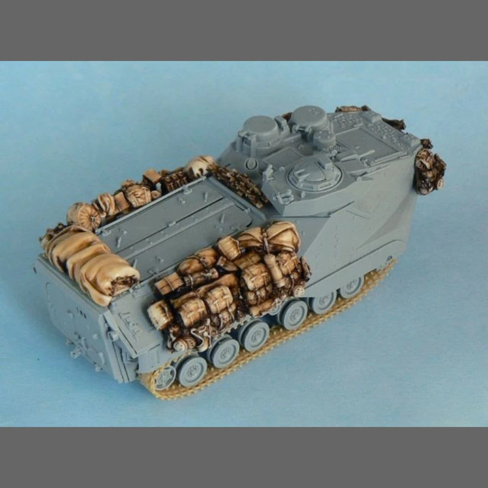 1/72 Modern Military Vehicle Accessory Set, Resin Model Accessory Kit, Unpainted