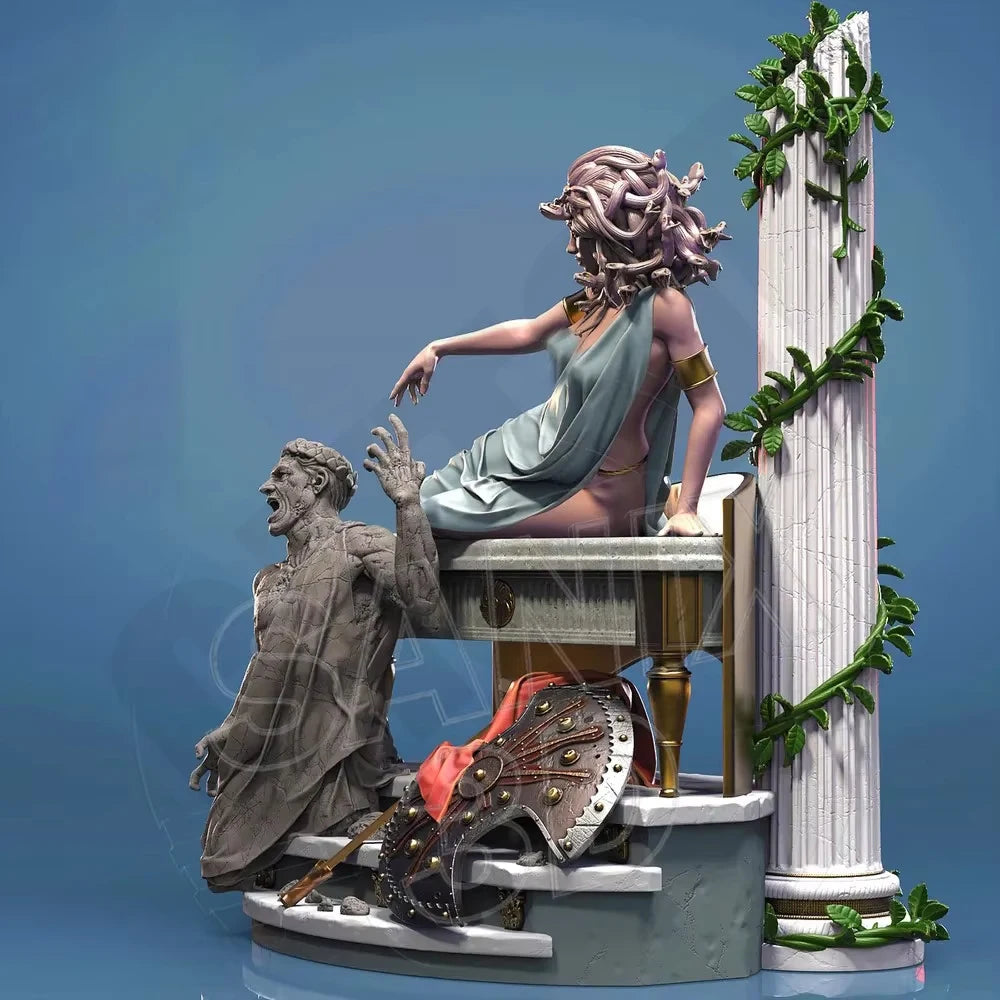 1/24 Belle Snake Lady, Resin Model Figure Kit, Fantasy Theme, Unassembled and Unpainted