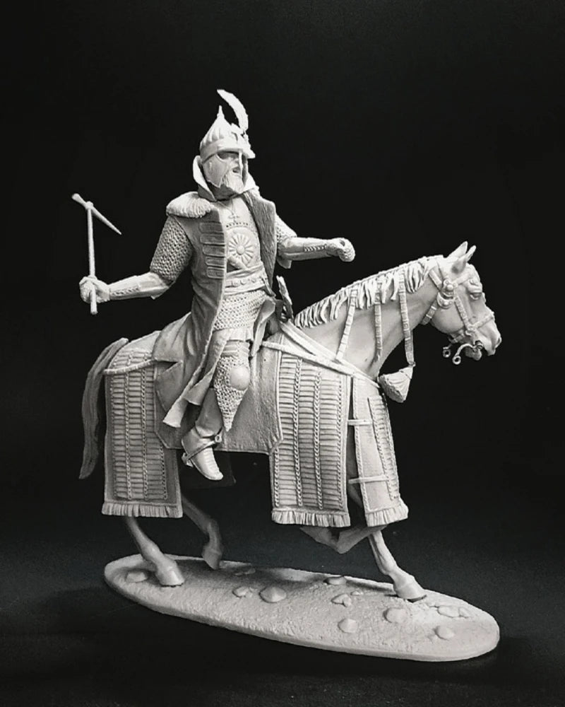 1/32 WWI Russian Cavalry Commander, Resin Model Figure Kit, Unassembled and Unpainted