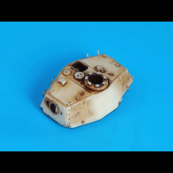 1/72 WWII German King Tiger Turret, Resin Model Vehicle Kit, Unassembled and Unpainted