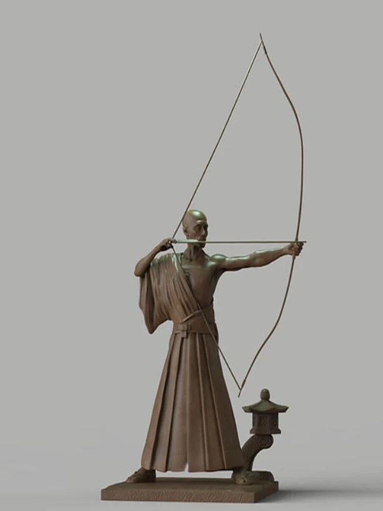 1/24 Ancient Fantasy Archer Officer, Resin Model Figure Kit, Fantasy Theme, Unassembled and Unpainted