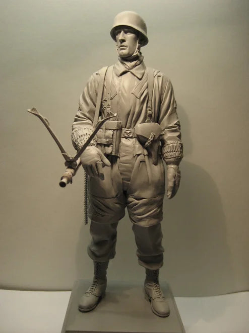 1/9 WWI German Imperial Soldier, Resin Model Figure Kit, Unassembled and Unpainted