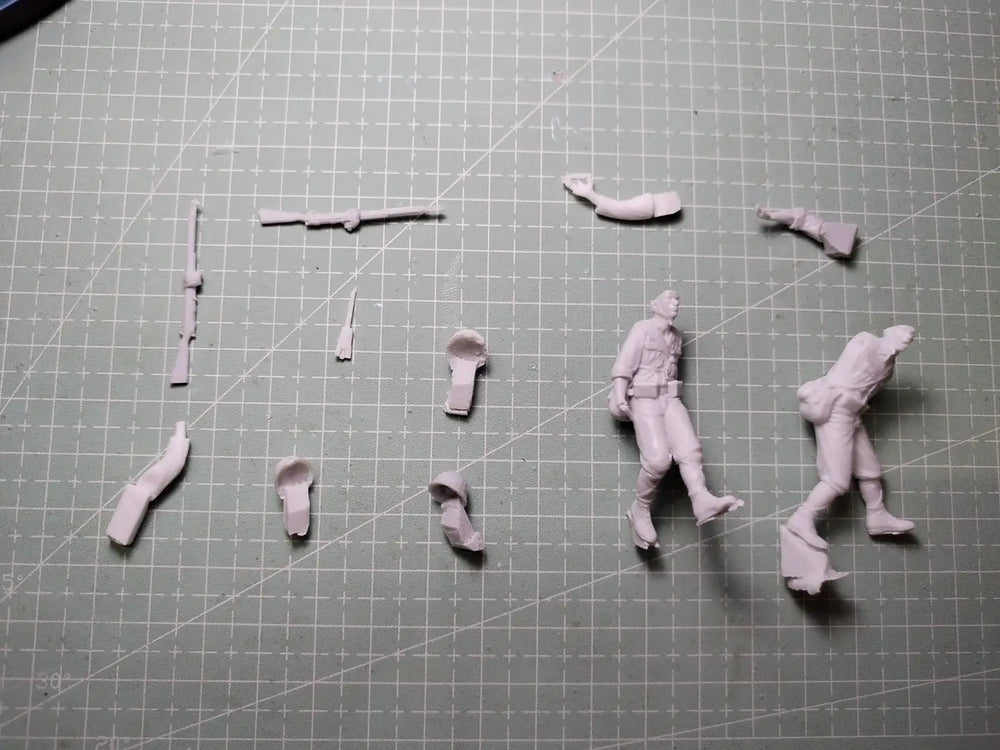 WWII German Soldier — 1/35 Resin Figure