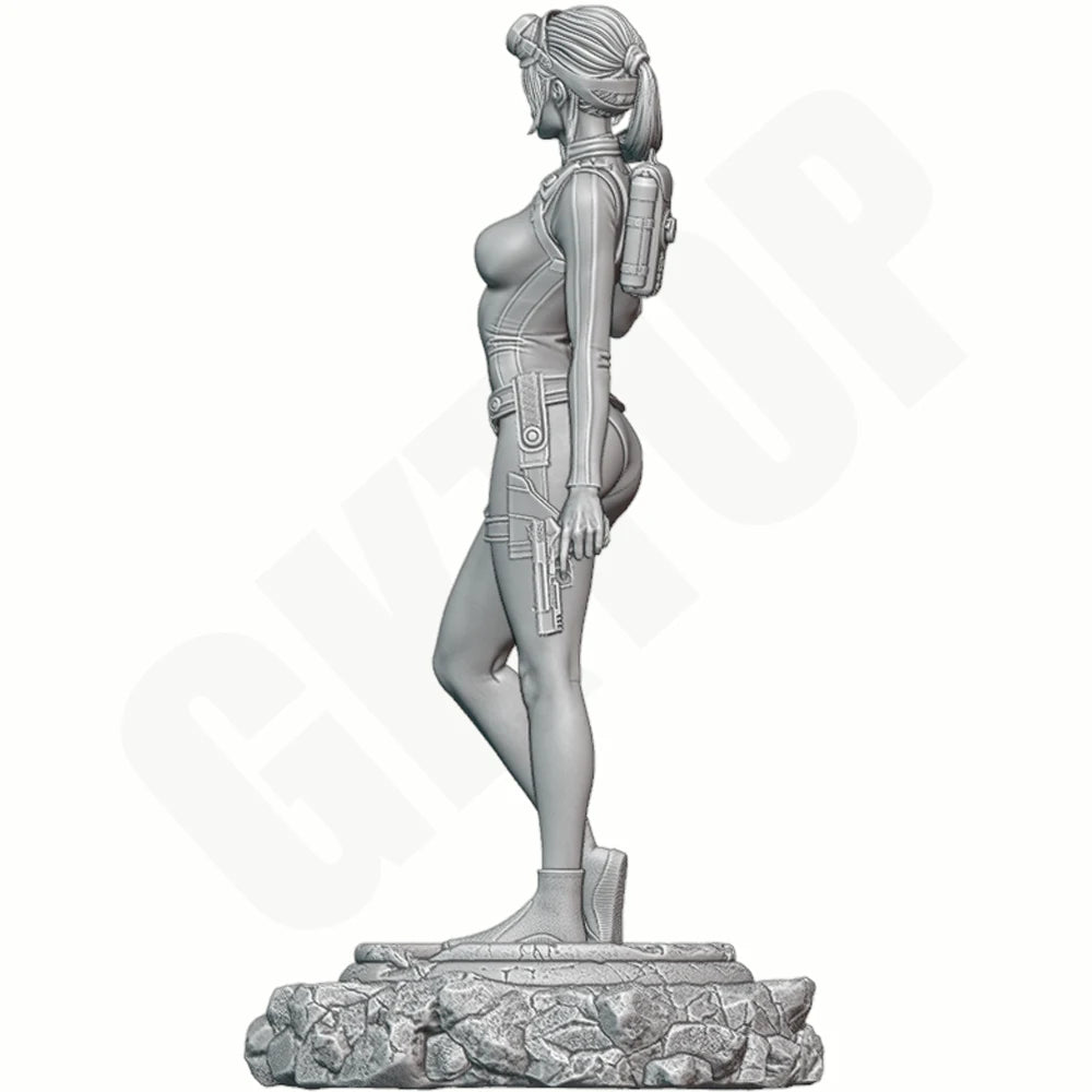 1/24 Modern Sci-Fi Tactical Explorer, Resin Model Figure Kit, Unassembled and Unpainted
