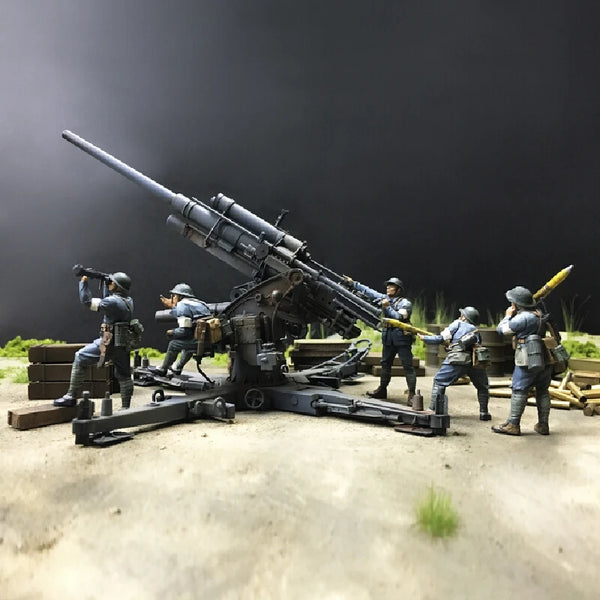 1/35 Modern Chinese Soldiers, 5 Figures, Resin Model Figure Kit, Unassembled and Unpainted
