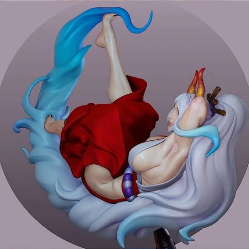 75mm Demon Girl Fantasy, Resin Model Figure Kit, Fantasy Theme, Unassembled and Unpainted