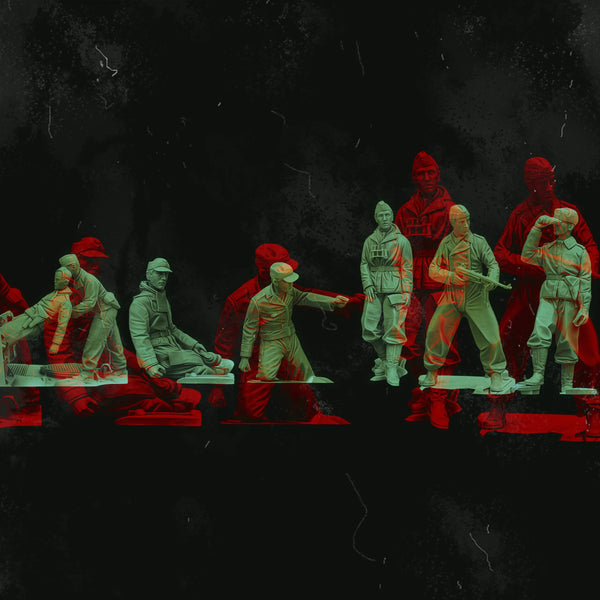 1/35 Modern Soviet Infantry Squad Combat Poses, 7 Figures, Resin Model Figure Kit, Unassembled and Unpainted