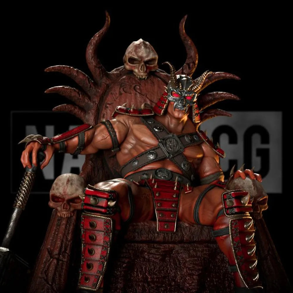 1/12 Chaos Daemon Warrior, Resin Model Figure Kit, Fantasy Theme, Unassembled and Unpainted