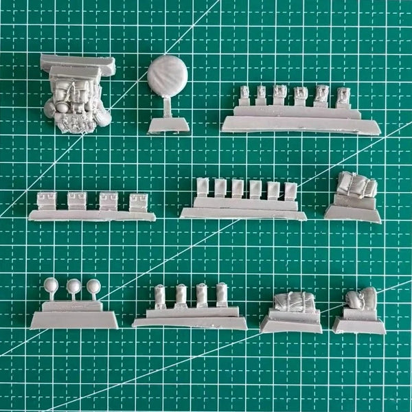 1/72 Modern Fuchs Otter Armored Personnel Carrier, Resin Model Accessory Kit, Unpainted