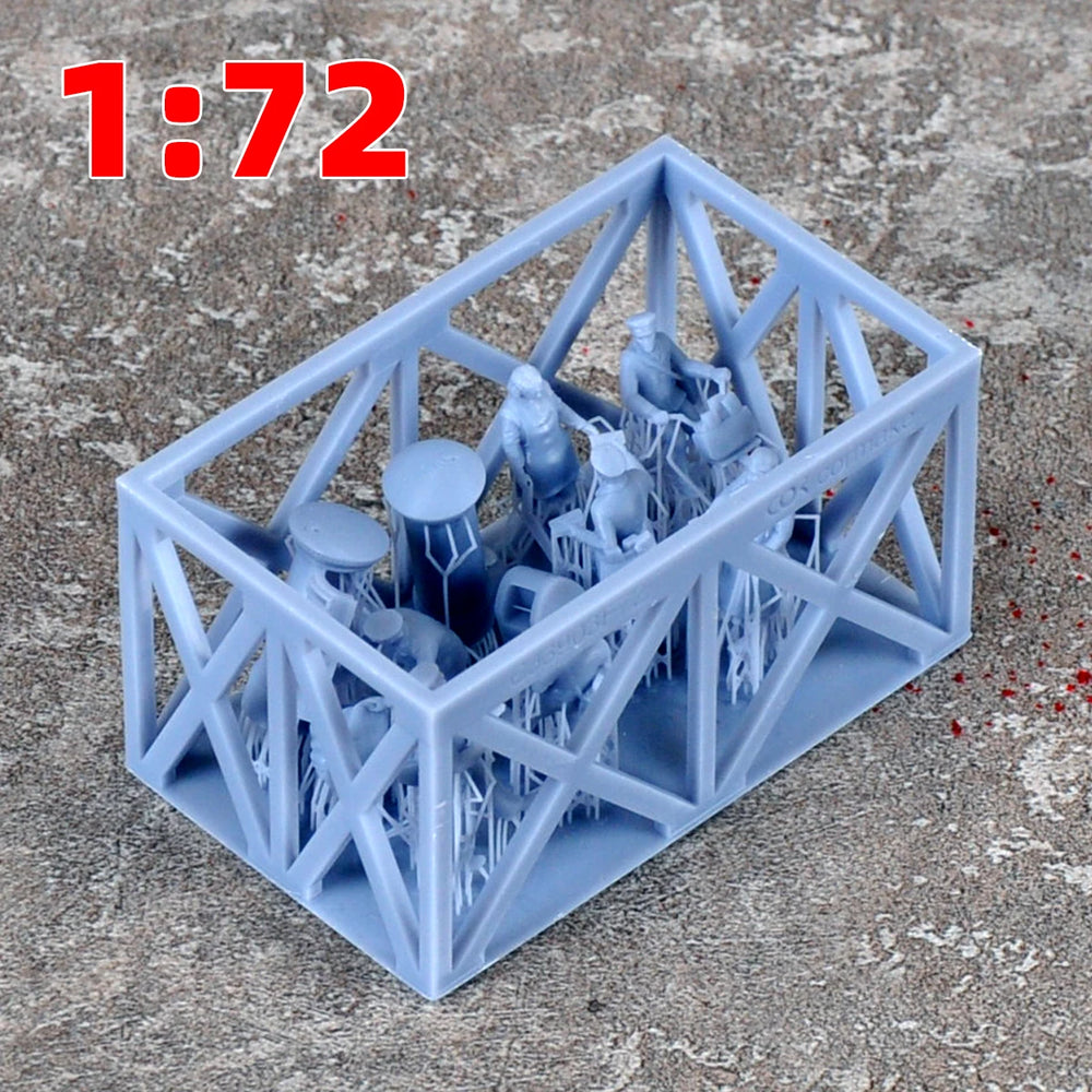 1/35 Street Scene Civilians, 25 Figures, Resin Model Figure Kit, Historical Theme, Unassembled and Unpainted