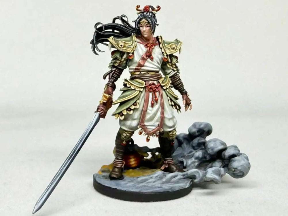 Dark Kingdom Lunar Twilight Knight, Resin Model Figure Kit, Fantasy Theme, Unassembled and Unpainted