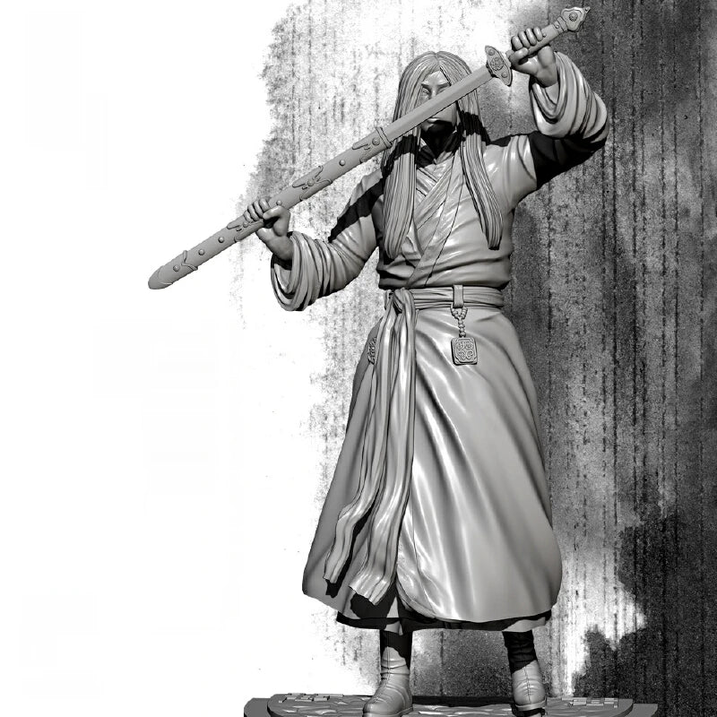 1/32 Sword Lord, Resin Model Figure Kit, Fantasy Theme, Unassembled and Unpainted