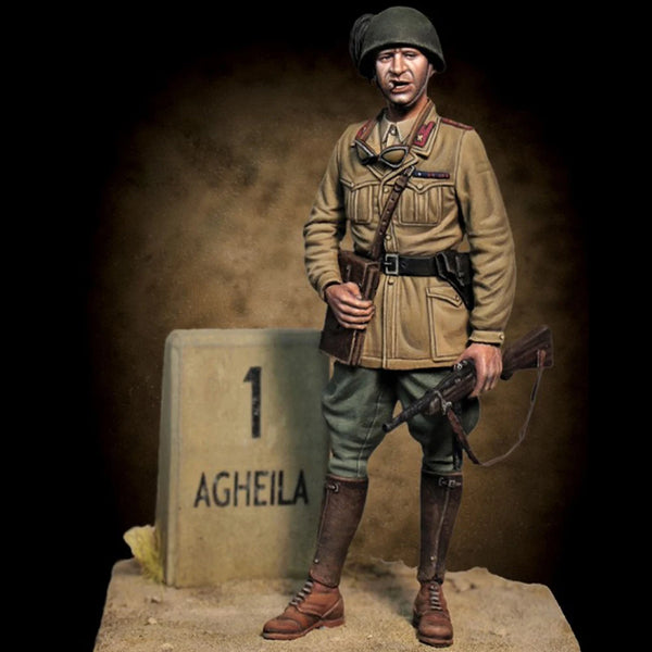 1/24 WWI British Officer, Resin Model Figure Kit, Unassembled and Unpainted