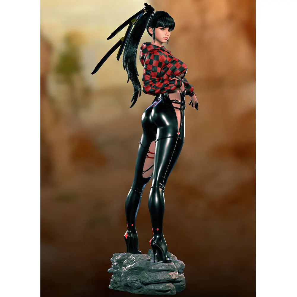 150mm Dark Fantasy Succubus, Resin Model Figure Kit, Fantasy Theme, Unassembled and Unpainted