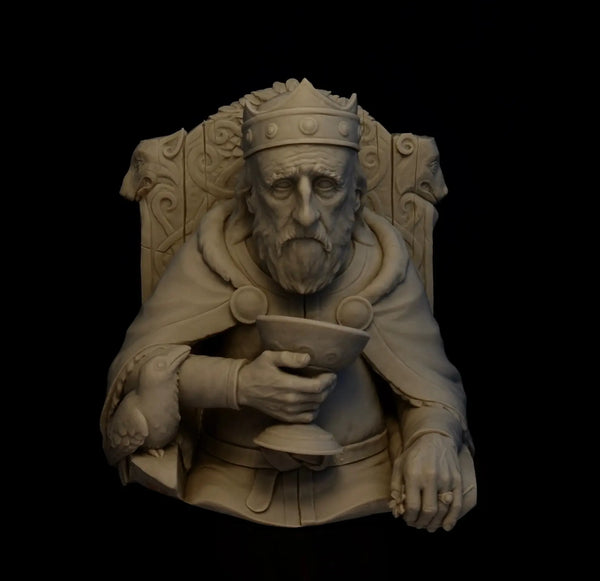 1/12 Ancient Classical Philosopher, Resin Model Bust Kit, Unassembled and Unpainted