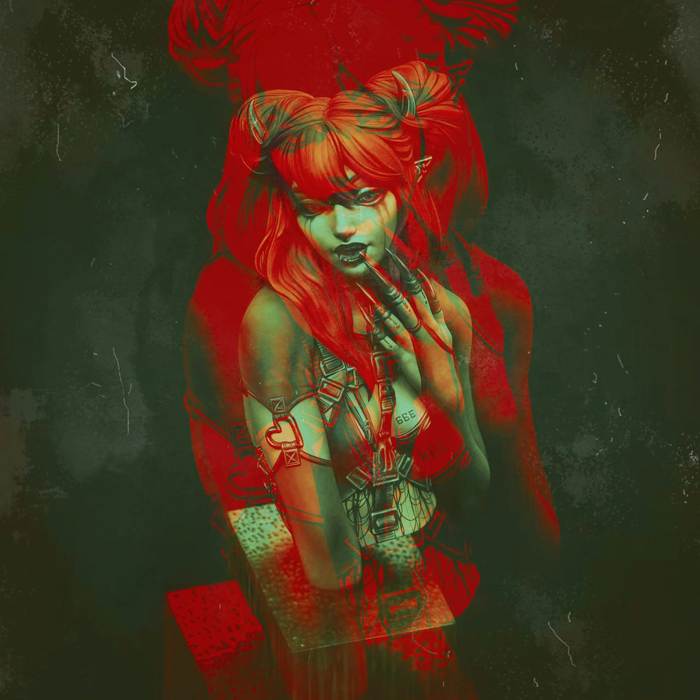 Cyberpunk Succubus — 1/10 Resin Bust