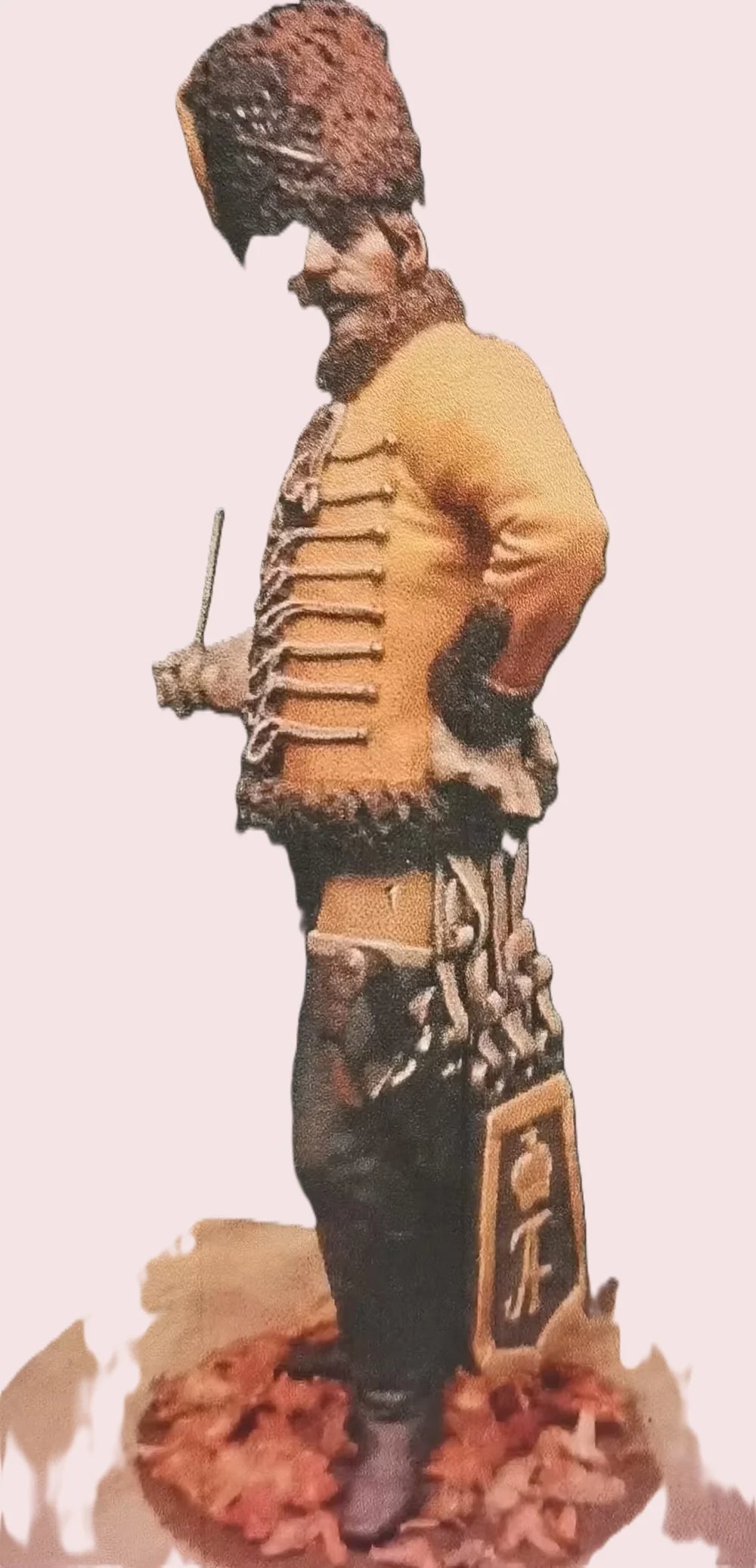 1/24 Napoleonic Officer with Aiguillettes, Resin Model Figure Kit, Unassembled and Unpainted