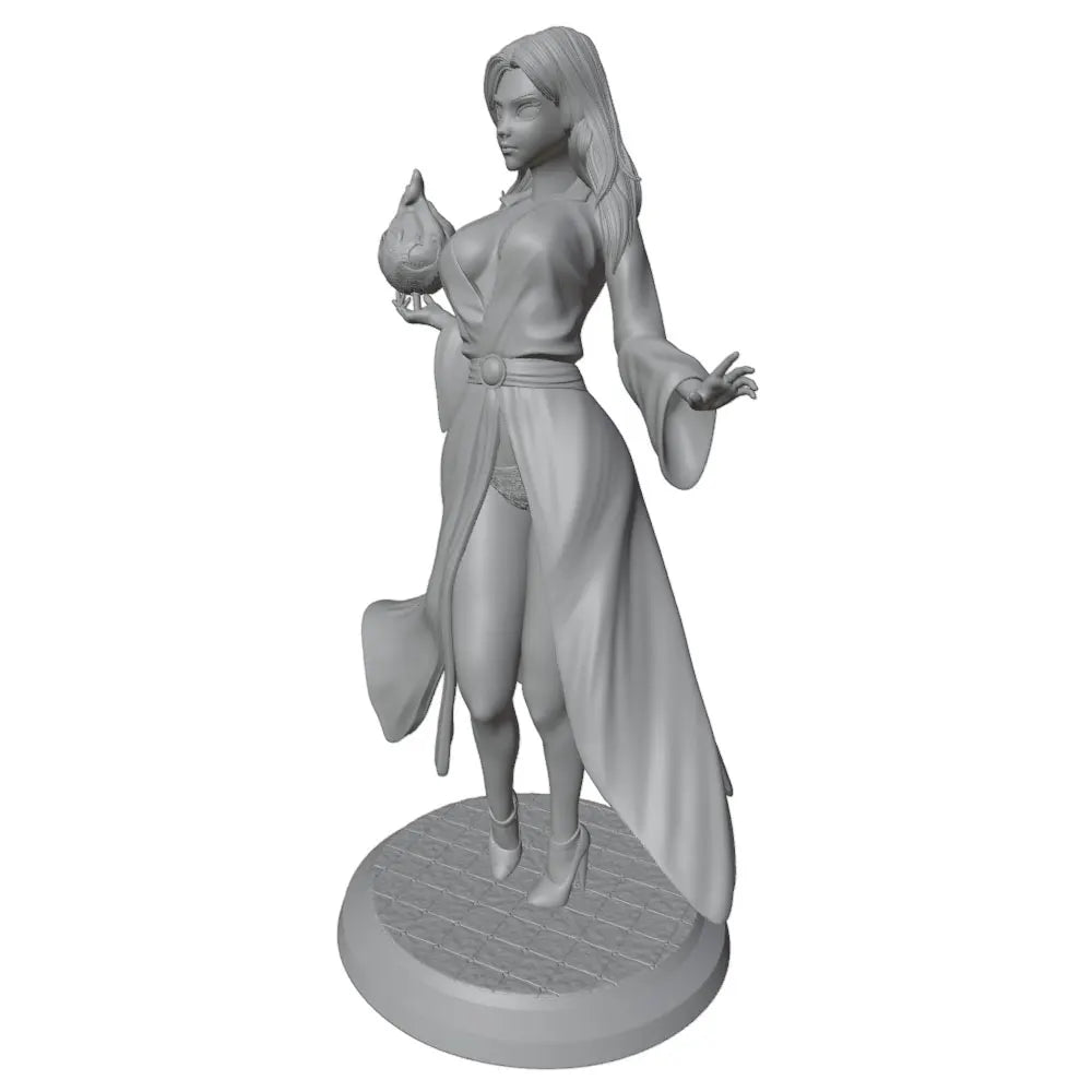 1/24 Sorceress Characters, 4 Figures, Resin Model Figure Kit, Fantasy Theme, Unassembled and Unpainted