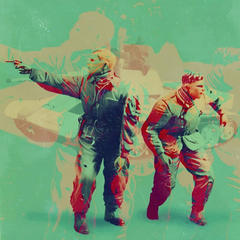 1/35 WWII Soviet Tank Crew with Commander, 3 Figures, Resin Model Figure Kit, Unassembled and Unpainted
