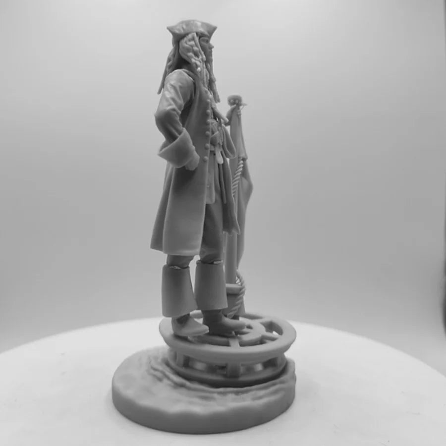 1/24 Historical Pirate Captain, Resin Model Figure Kit, Historical Theme, Unassembled and Unpainted