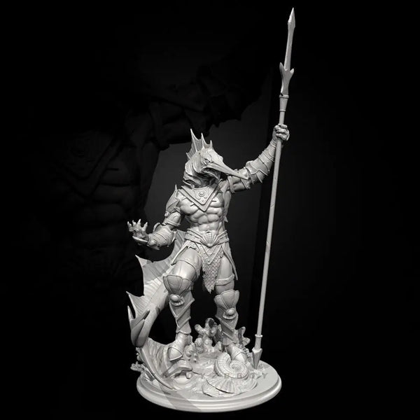 75mm Horned Dragon Creature, Resin Model Figure Kit, Fantasy Theme, Unassembled and Unpainted