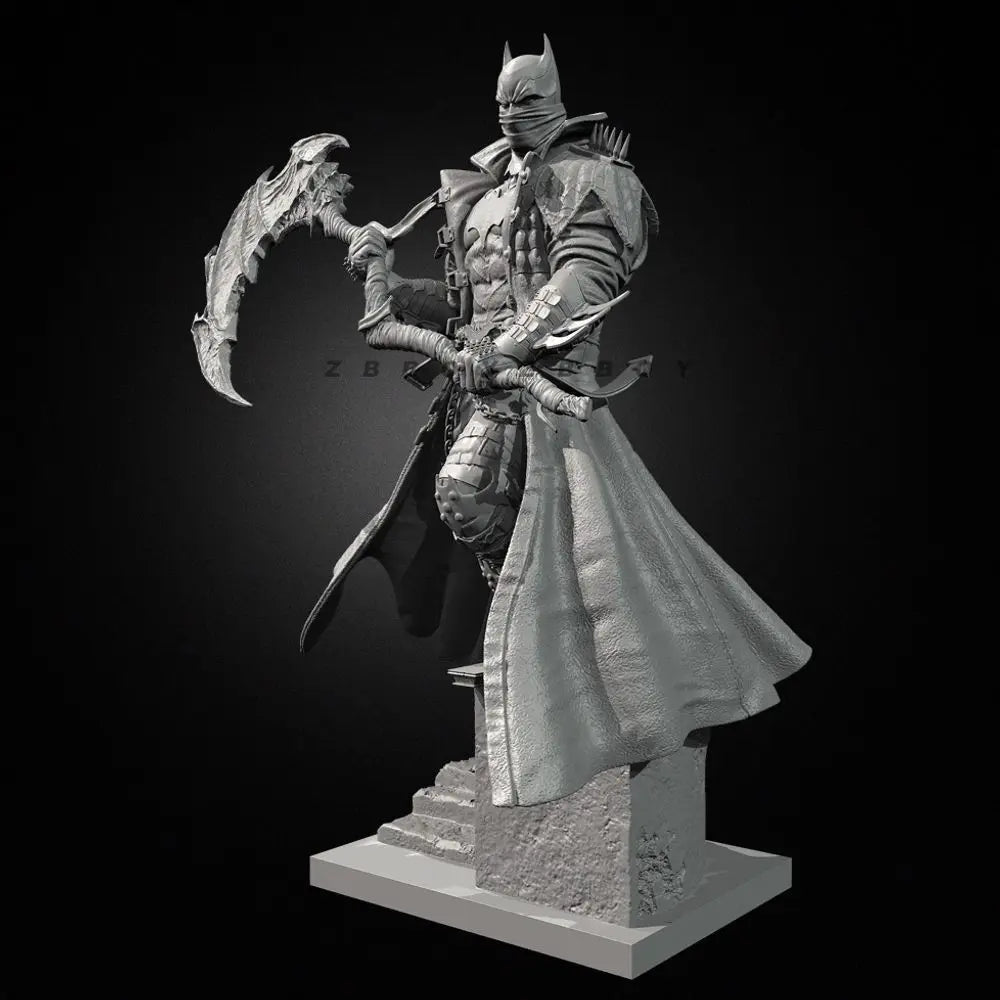 75mm Black Knight, Resin Model Figure Kit, Fantasy Theme, Unassembled and Unpainted