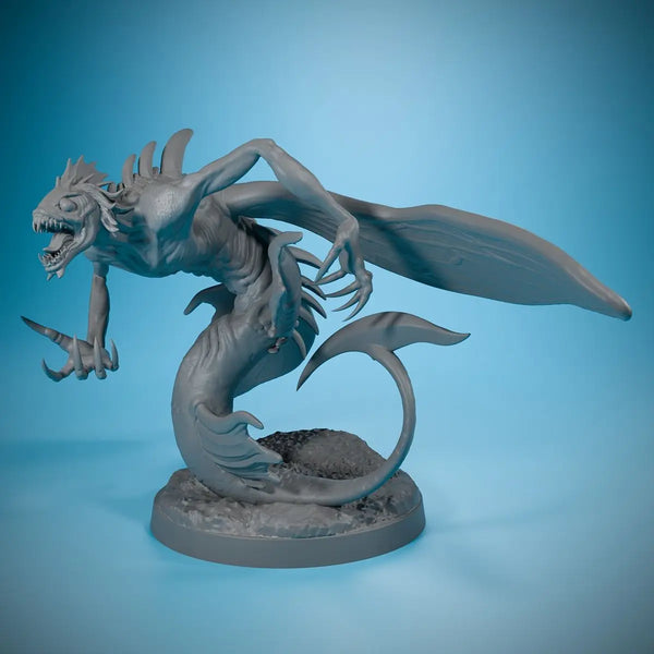 Dragon Creature, Resin Model Figure Kit, Fantasy Theme, Unassembled and Unpainted