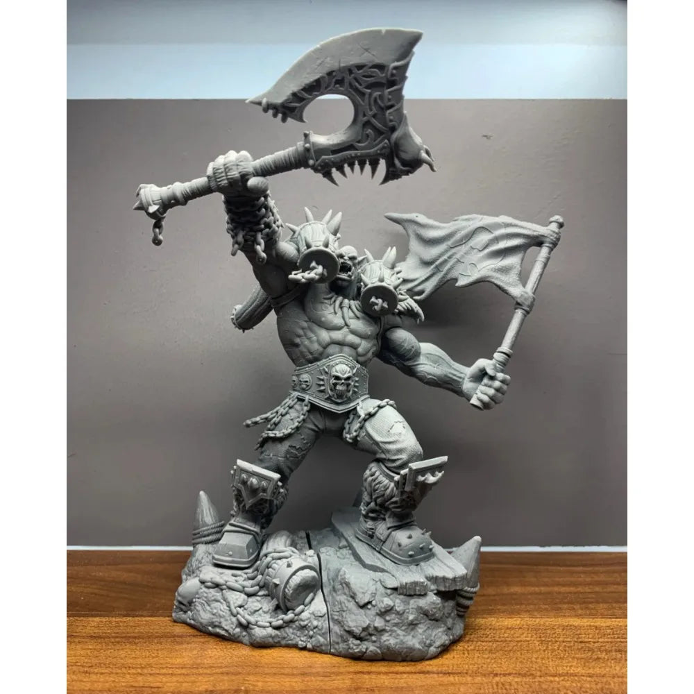 Dark Fantasy Hell Demon, Resin Model Figure Kit, Fantasy Theme, Unassembled and Unpainted