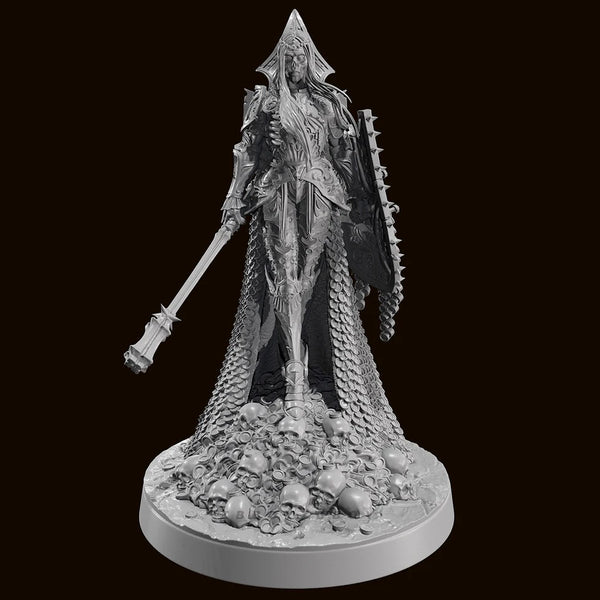 95mm Dark Fantasy Demon Dragon, Resin Model Figure Kit, Fantasy Theme, Unassembled and Unpainted