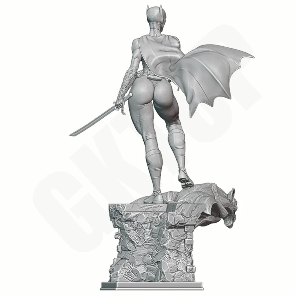 1/24 Dark Fantasy Demon Beauty, Resin Model Figure Kit, Fantasy Theme, Unassembled and Unpainted