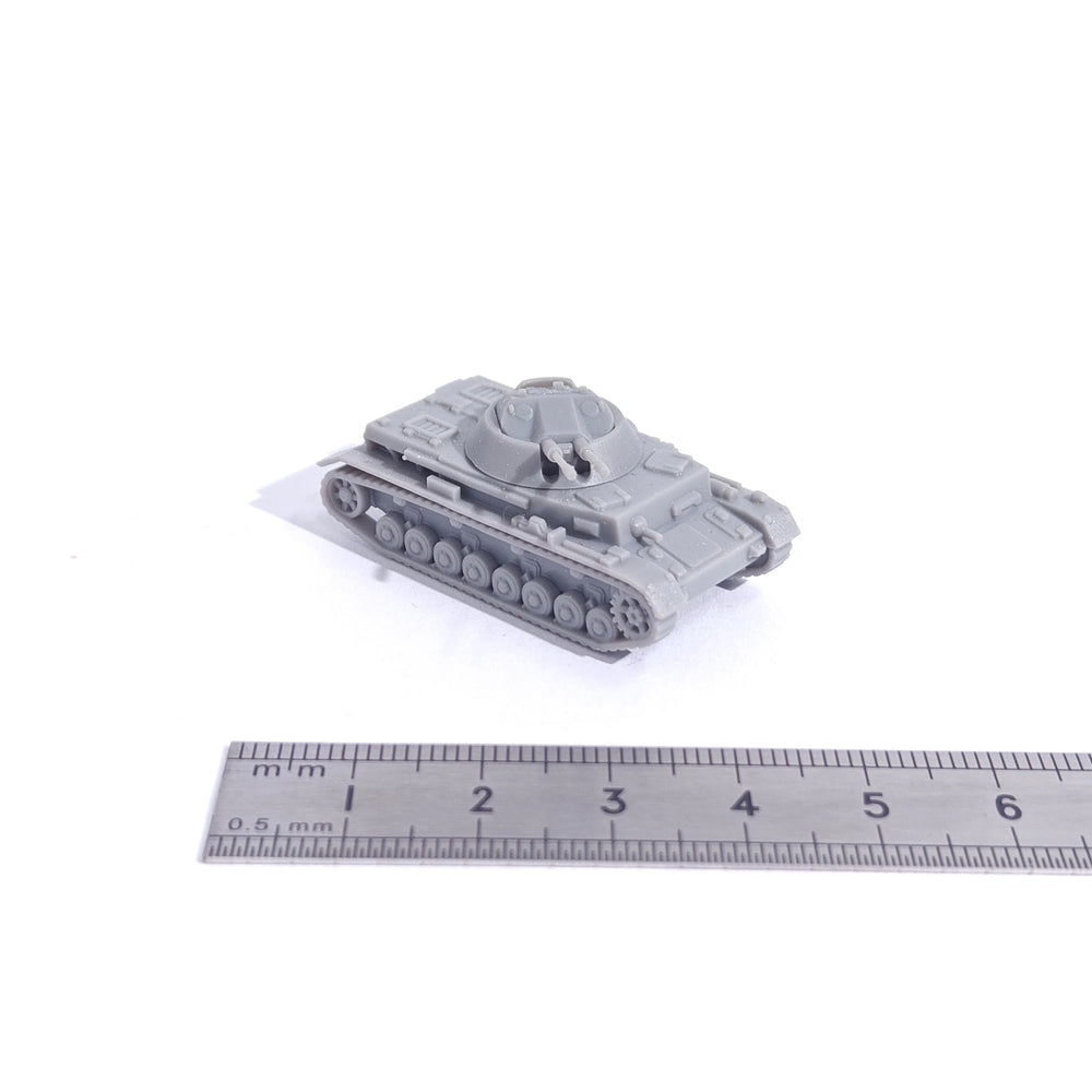 1/144 WWII German Flakpanzer IV Kugelblitz, Resin Model Vehicle Kit, Unassembled and Unpainted