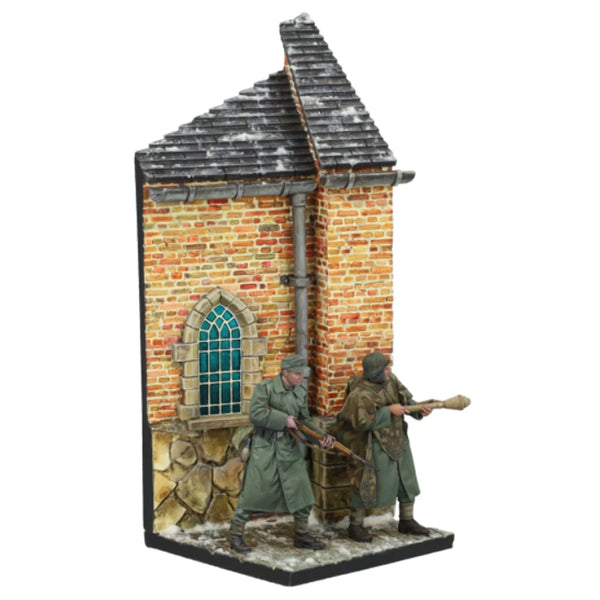 1/35 WWII Anti-Tank Squad, 4 Figures, Resin Model Diorama Kit, Unassembled and Unpainted