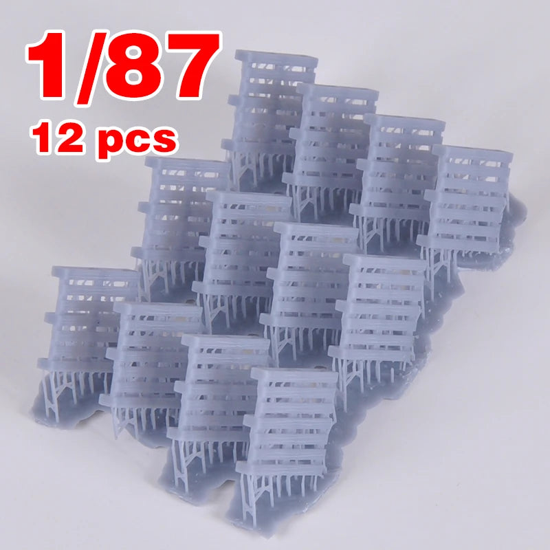 1/35 Modern Warehouse Equipment & Pallets, Resin Model Terrain Kit, Unpainted